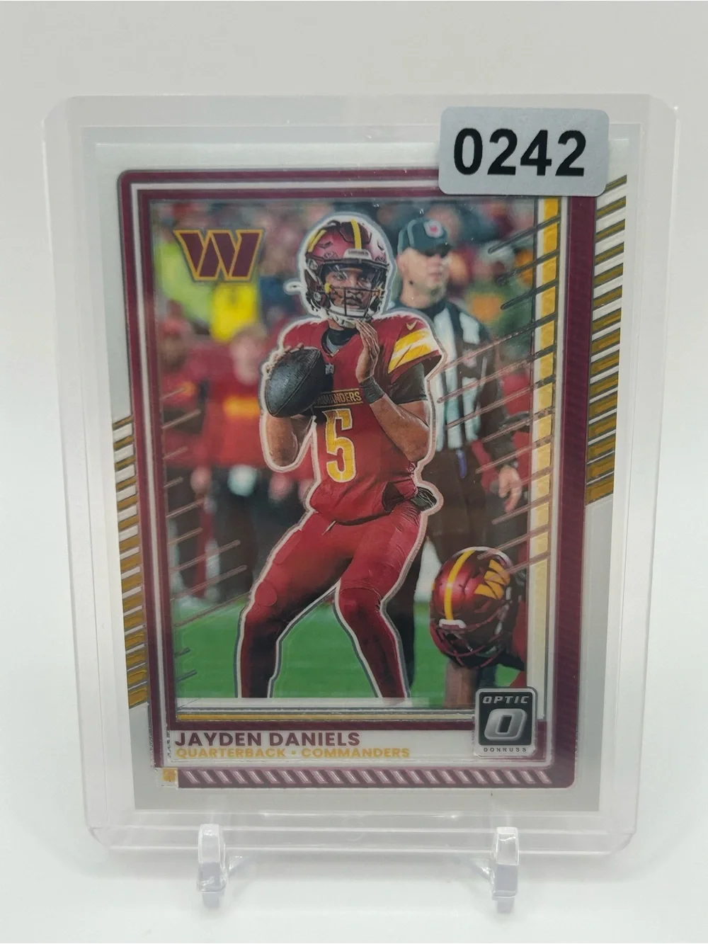 Jayden Daniels Washington Commanders Football Trading Card 🏈